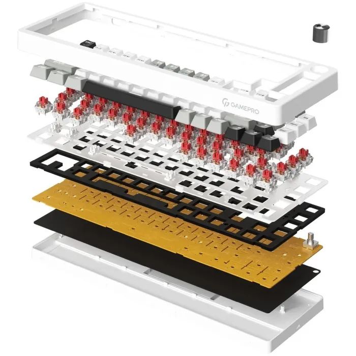 Клавиатура GamePro Genesis Silverlight MK116 USB UA Grey (MK116) изображение 4