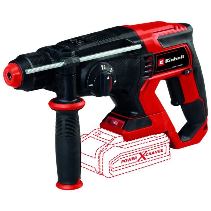Перфоратор Einhell TE-HD 18/20LI - Solo, SDS-plus, PXC 18V, 1.8Дж, кейс (без АКБ та ЗП) (4514260)