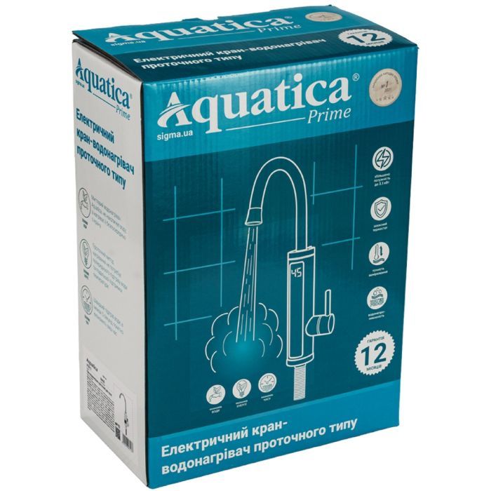 Проточный водонагреватель AQUATICA s96 3.3кВт для кухн (9796113) изображение 11