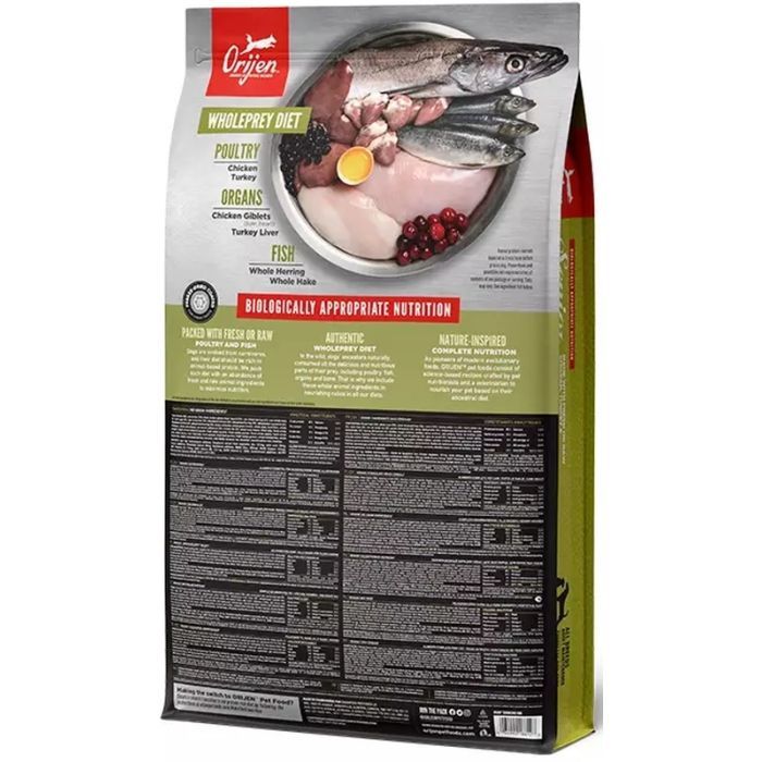 Сухий корм для собак Orijen Senior 11.4 кг (0064992186128) зображення 2 Сухий корм для собак Orijen Senior 11.4 кг (0064992186128) зображення 2