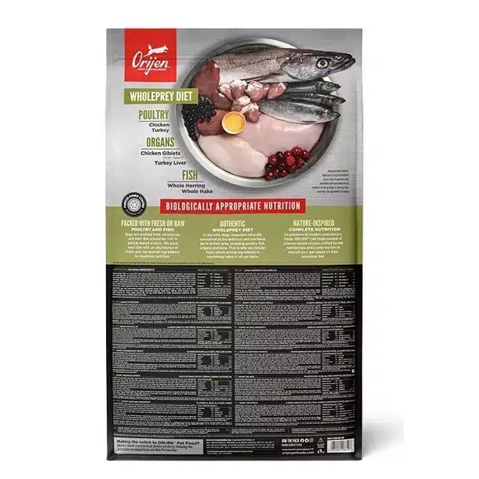 Сухий корм для собак Orijen Senior 11.4 кг (0064992186128) зображення 3 Сухий корм для собак Orijen Senior 11.4 кг (0064992186128) зображення 3