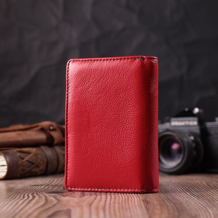 Кошелек ST Leather Из натуральной кожи Красный (22503) изображение 10