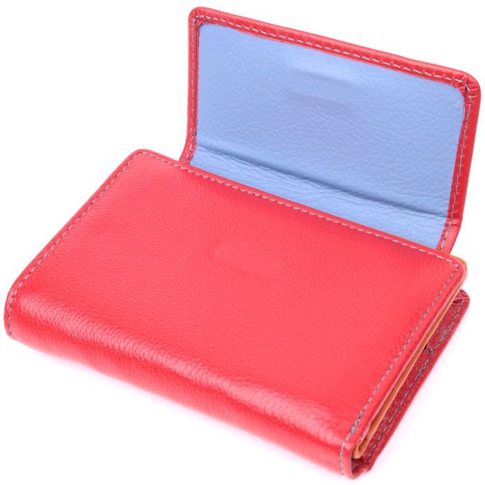 Кошелек ST Leather Из натуральной кожи Красный (22503) изображение 3