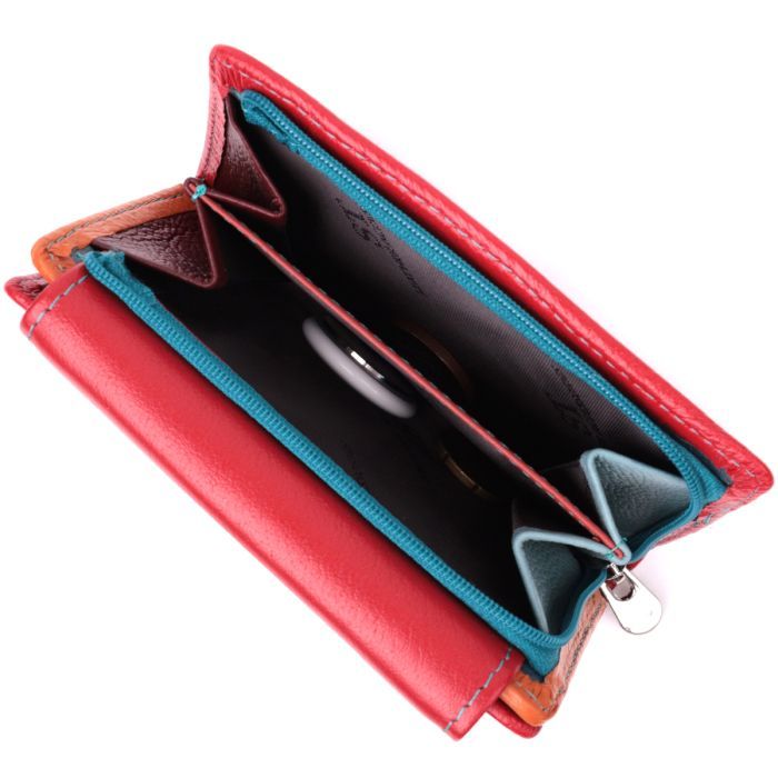 Кошелек ST Leather Из натуральной кожи Красный (22503) изображение 8