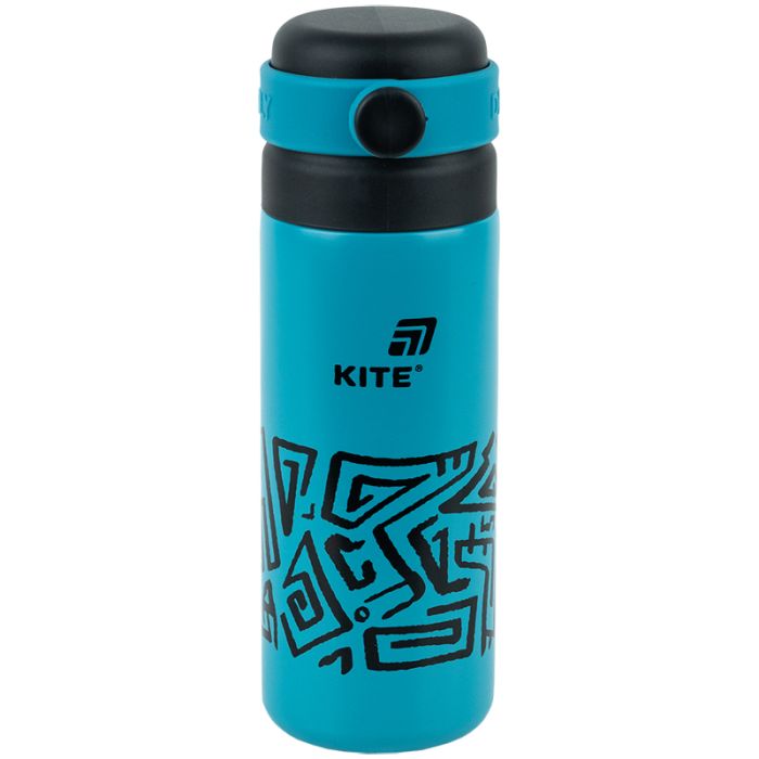 Термос Kite 500 мл, чорний (K25-1222-3)