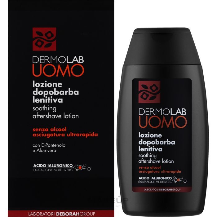 Лосьон после бритья Dermolab Uomo Успокаивающий Для всех типов кожи 120 мл (8009518392548) изображение 2