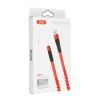 Дата кабель USB 2.0 AM to Micro 5P 1.2m 2.1A spring red XO (NB127-M-RD) изображение 3