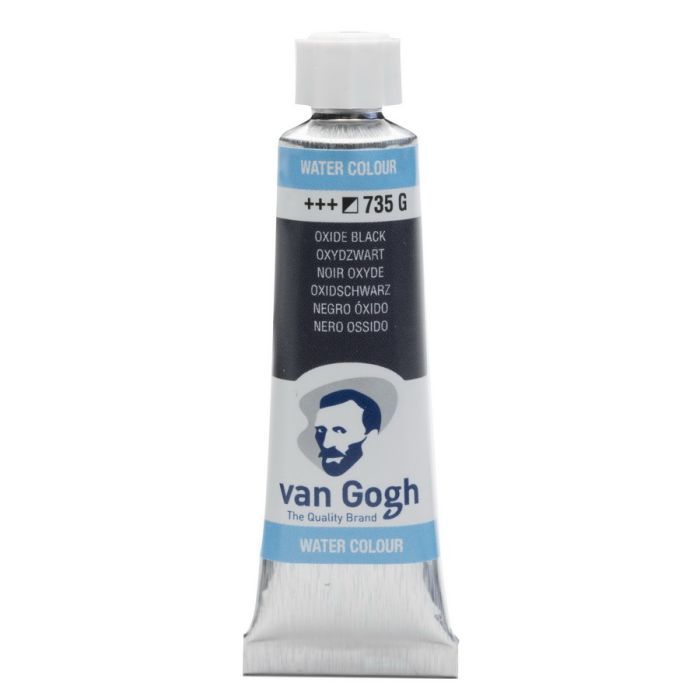 Акварельные краски Royal Talens Van Gogh (735), Чорний оксид, туба 10 мл (8712079418113)