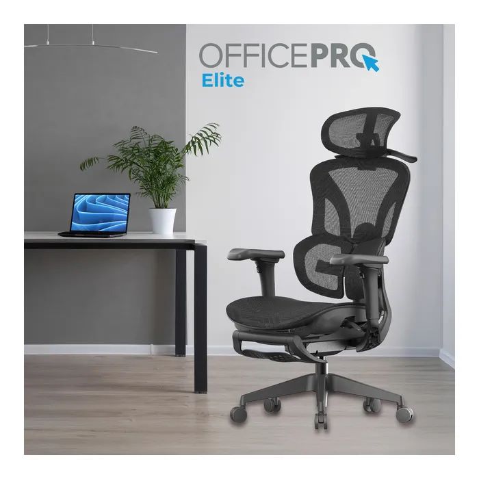 Офисное кресло OfficePro OC950B Black (OC950B) изображение 9