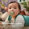 Пустушка Philips AVENT Ultra Soft 6-18 місяців 2 шт, жовто-зелена (SCF091/46) зображення 7