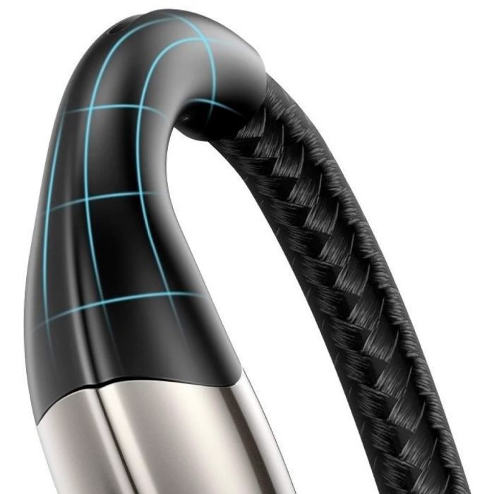 Дата кабель USB 2.0 AM to Lightning 2.0m 1.5A black Baseus (CALSP-C01) зображення 2