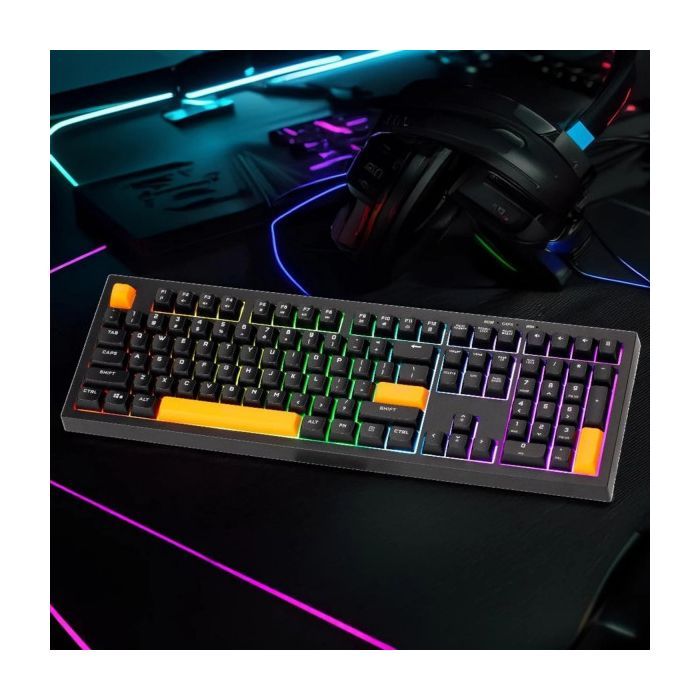 Клавиатура Xtrike ME ME KB-512 LED USB UA Black (KB-512BKUA) изображение 3 Клавиатура Xtrike ME ME KB-512 LED USB UA Black (KB-512BKUA) изображение 3