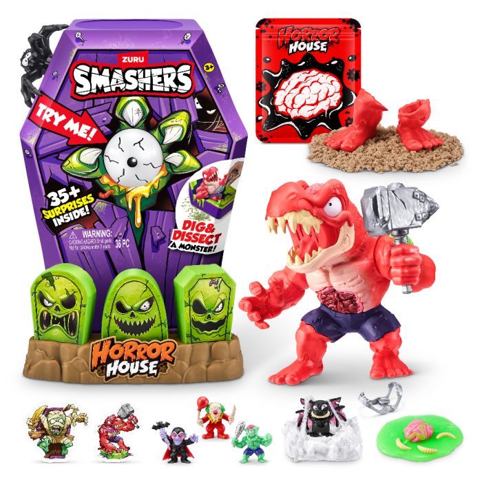 Игровой набор Smashers Horror House-Large Dino (74124A) изображение 5