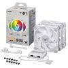 Кулер для корпуса ASUS TUF Gaming TF120 ARGB 3IN1 White (90DA0033-B09030) изображение 9
