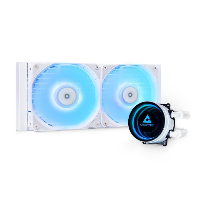 Система рідинного охолодження Chieftec Iceberg 240 ARGB WHITE (CLC-240-RGB-W) зображення 2