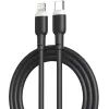 Дата кабель USB-C to Lightning 1.0m 20W liquid silicone NB208A black XO (6920680826810)