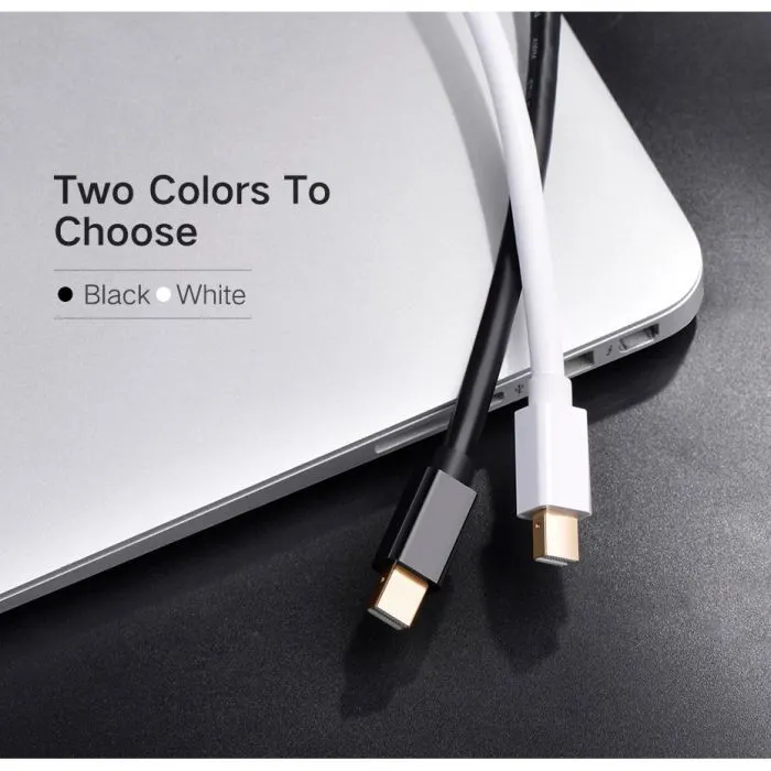 Кабель мультимедійний miniDisplayPort M to HDMI M 1.5m MD101 4K black Ugreen (20848) зображення 10