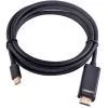 Кабель мультимедійний miniDisplayPort M to HDMI M 1.5m MD101 4K black Ugreen (20848) зображення 3