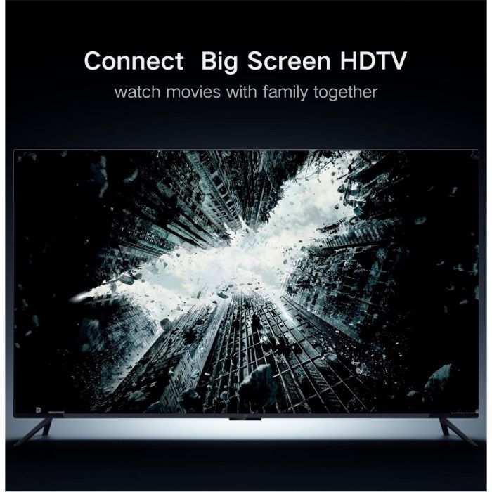 Кабель мультимедийный miniDisplayPort M to HDMI M 1.5m MD101 4K black Ugreen (20848) изображение 6