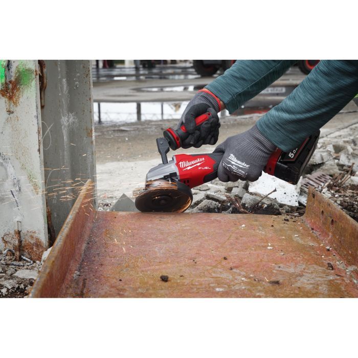 Шлифовальная машина Milwaukee M18 FSAGSVO125X-502X, 125мм, 2x5h, HDкейс (4933493553) изображение 12