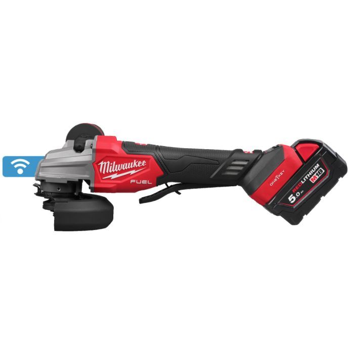 Шлифовальная машина Milwaukee M18 FSAGSVO125X-502X, 125мм, 2x5h, HDкейс (4933493553) изображение 2
