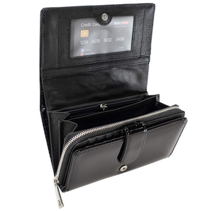 Гаманець Semi Line RFID Black (DAS303118) зображення 2