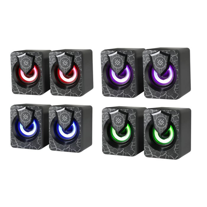 Акустична система Defender Onyx Led USB Black (65038) зображення 6 Акустична система Defender Onyx Led USB Black (65038) зображення 6