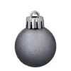 Елочная игрушка Chomik пластикові кульки компл. 24 шт, 3см, сіро-сині (5900779877153_1) изображение 2