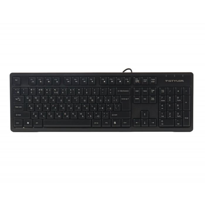 Клавиатура A4Tech FK12 USB UA Black (4711421003148)