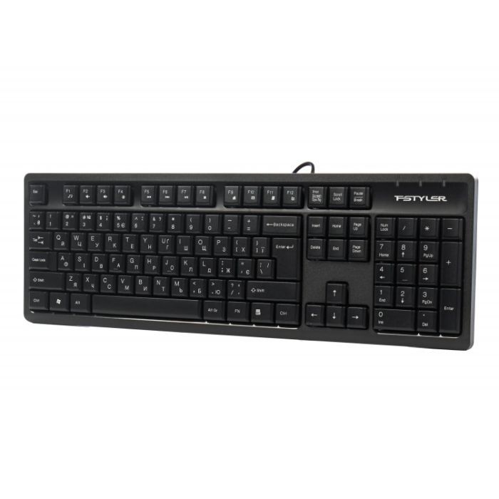 Клавиатура A4Tech FK12 USB UA Black (4711421003148) изображение 3