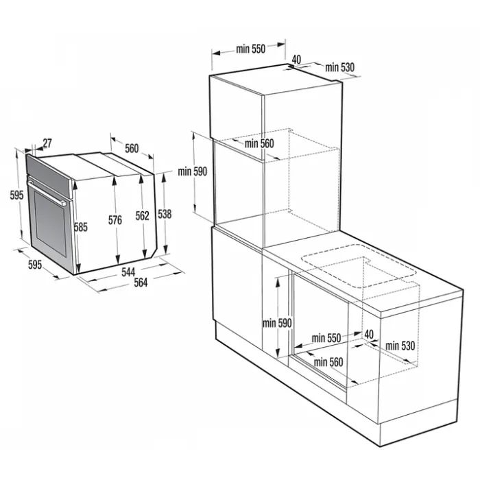 Духовой шкаф Gorenje BP6138B изображение 11