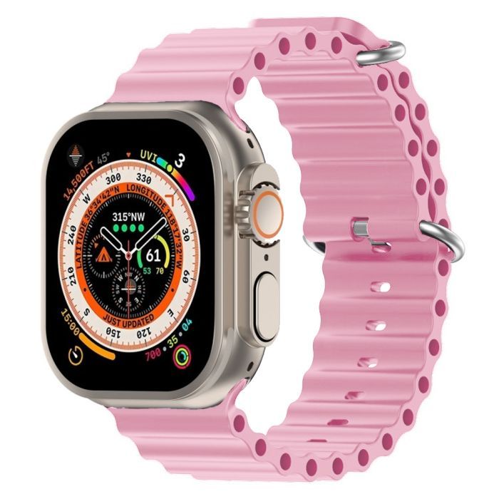 Ремінець до смарт-годинника Armorstandart Ocean Band для Apple Watch 49/46/45/44/42 (Series 1-3) Orange (ARM81039) зображення 2
