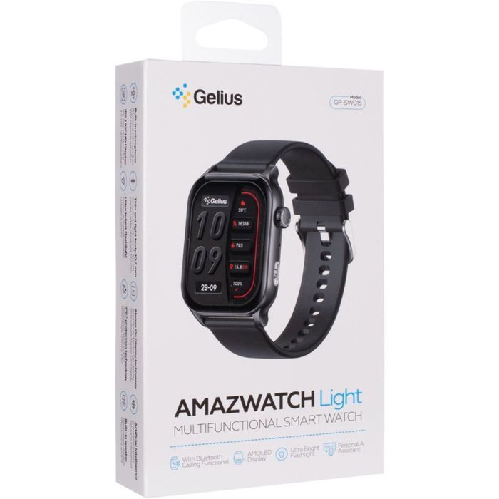 Смарт-часы Gelius GP-SW015 Amazwatch Light Black (2099901012722) изображение 10