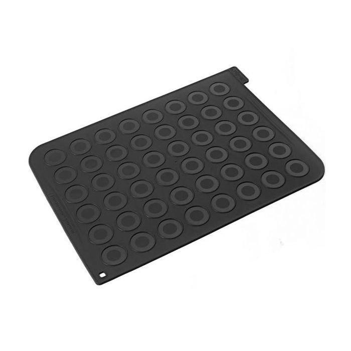 Кондитерский коврик Silikomart для макаронс 600 х 400 мм (MAC02/C) изображение 2