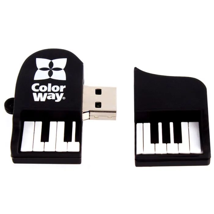 USB флеш накопитель ColorWay Piano 64 GB 3.0 Black (CW-USBPO64) изображение 6