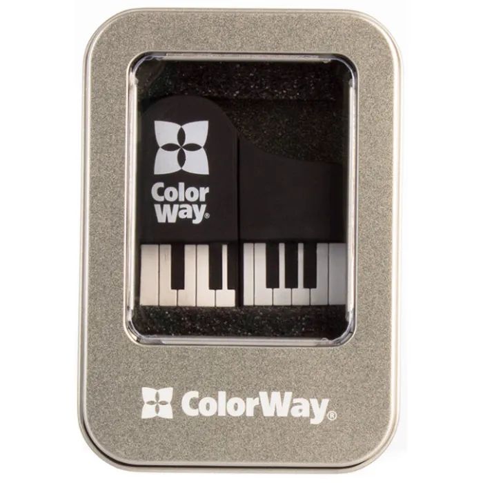 USB флеш накопитель ColorWay Piano 64 GB 3.0 Black (CW-USBPO64) изображение 9