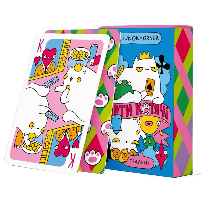 Гральні карти Orner Maliunok. Карти котячі (orner-2765) зображення 2
