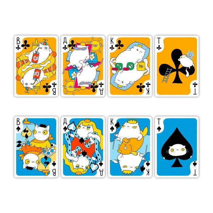 Гральні карти Orner Maliunok. Карти котячі (orner-2765) зображення 5