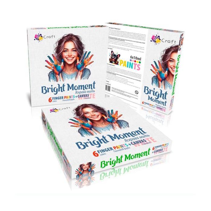 Набор для творчества ArtCraft Яскрава мить біле полотно (5029-AC)