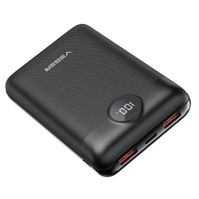 Батарея универсальная VEGER 20000mAh S20 22.5W PD/3/0 QC/3.0 black (6970453554198)