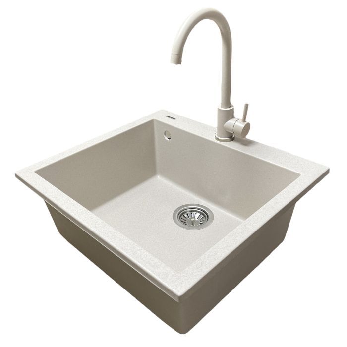 Мойка кухонная Adamant Univer Avena + змішувач + дозатор (4824296902106) изображение 3