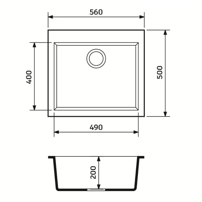 Мойка кухонная Adamant Univer Avena + змішувач + дозатор (4824296902106) изображение 7