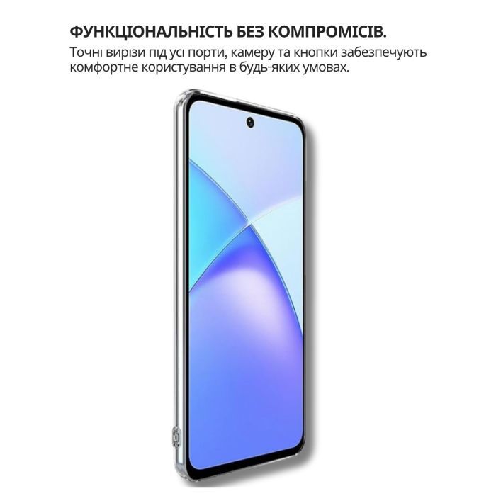 Чехол для мобильного телефона BeCover Silicone Infinix Smart 10 (X6725) Transparent (714665) изображение 2