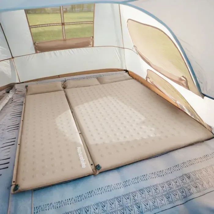 Матрац надувний Naturehike CNK2550WS025, 200х65х6 см, зелений (6977465868787) зображення 3