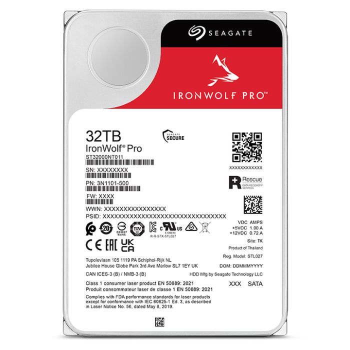 Жесткий диск 3.5" 32TB Seagate (ST32000NT000) изображение 4
