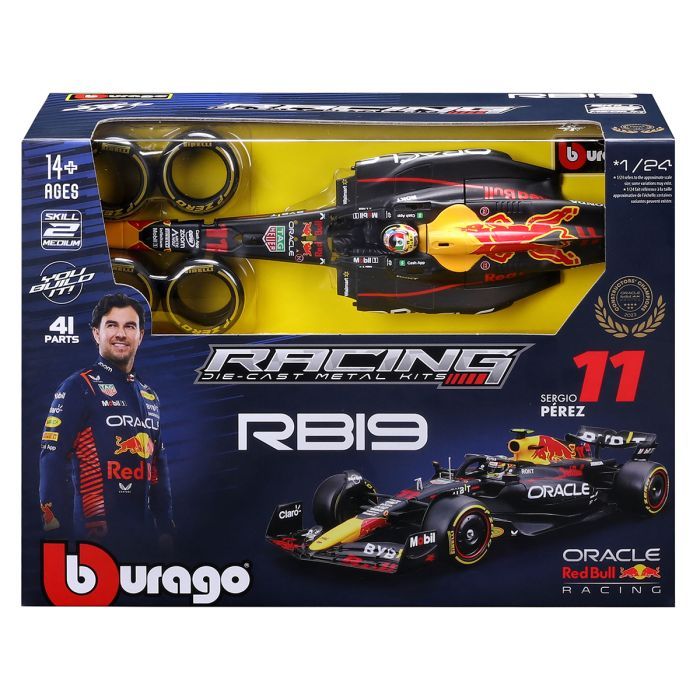 Конструктор Bburago Oracle Red Bull Racing RB19 124 (18-28507) изображение 6