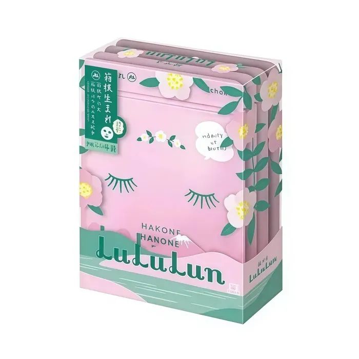 Маска для лица Lululun Premium Face Mask Hakone Rose 7 шт (4582305066296)