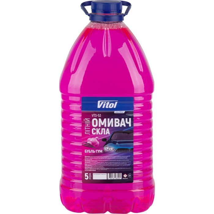 Омивач автомобільний VITOL Бабл Гам 5 л (VTS-53)