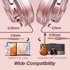 Наушники OneOdio Fusion A70 Bluetooth+3,5мм/6,35мм Rose/Gold (A70 Rose Gold) изображение 6