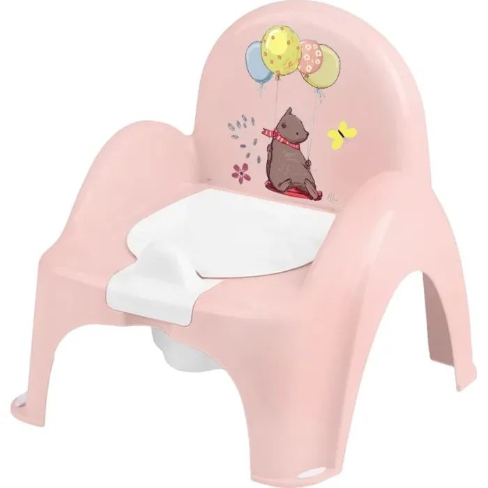 Горшок Tega Baby FOREST FAIRYTALE стілець дитячий з музикою light pink (PO-073-107)